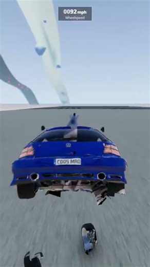 GOLF 4 R32 Crash at MAX SPEED 😱