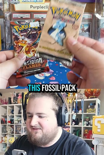 First Edition Fossil Pack Unboxing