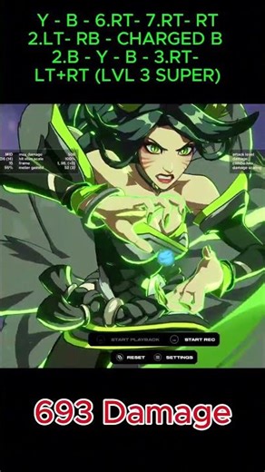 LVL 3 Midscreen Ahri combo - Expert - 700 Damage #2xko #ahri #ahricombos #ahricomboguide #comboguide