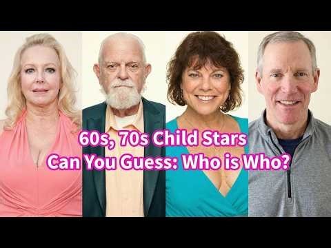 Can You Identify These 60s & 70s Child Stars From Their Recent Photos?