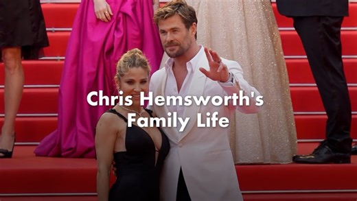 Watch: Chris Hemsworth's family life