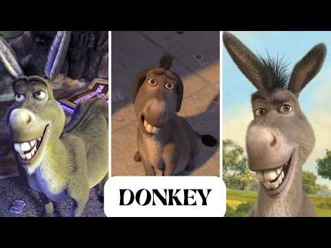 DONKEY Evolution (2001-2027) The Best Friend of Shrek / SHREK 5