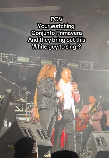 Conjunto Primavera Brings Out White Singer Noanoaoficial
