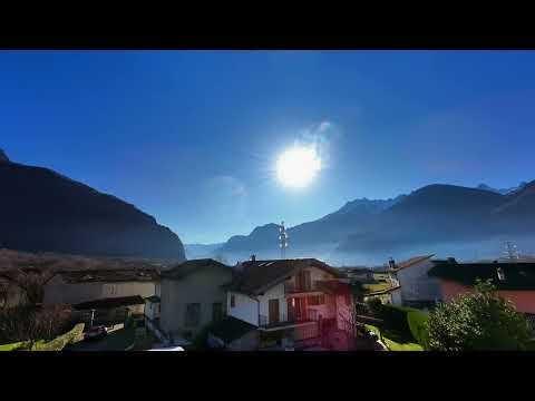 4K Timelapse | Alpine Winter Daylight | Italian/Swiss Border