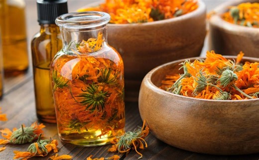 DIY Calendula-infused Oil for Natural Skincare | Digital Guide - Etsy