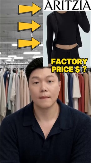 Sourcing King on Instagram: "Ever wondered why a $40–$60 Aritzia “basic” feels premium — even though it’s a simple top? Here’s the reality most brands never talk about 👇 The factory cost of a women’s basic top like this is usually around $9: • Fabric (cotton or modal blend): ~$3.50 • Cutting & sewing: ~$2.50 • Dyeing & finishing: ~$1.50 • Neckline binding & trims: ~$0.75 • QC, labels & packaging: ~$0.75 So where does the rest of the price come from? 👉 Fit consistency 👉 Branding & positioning
