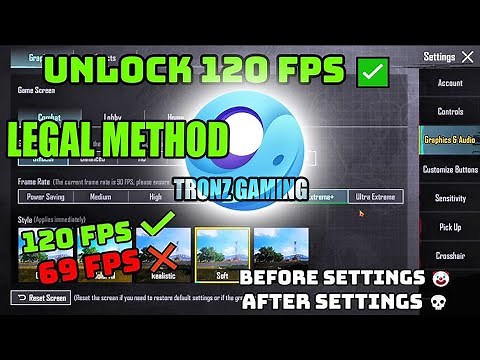 Best Trick to Unlock 120 FPS in Gameloop PUBG Mobile ✅ Easy & Legal Method | 120FPS Guide