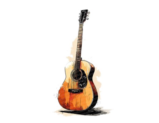 Acoustic PNG Clipart, 12 Guitar Clip Art Set, Printable Watercolor Instrument Art, Digital Download, Transparent PNG, Music Scrapbook Images - Etsy