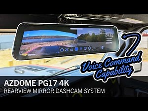 Azdome PG17 4K 12" Mirror Dashcam Install & Test: How It Stacks Up Against Wolfbox & Azdome PG19X!