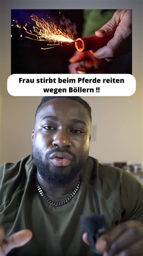 Frau stirbt beim Pferde reiten: Tragödie und Böller