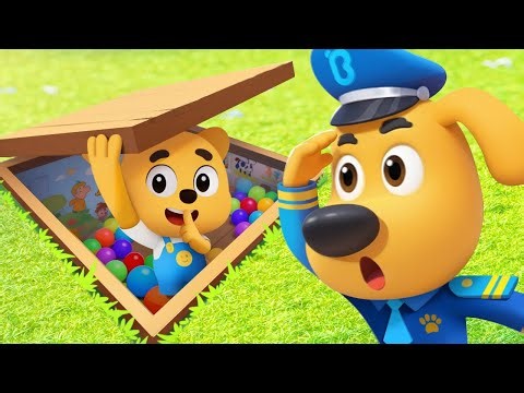Escape del Sótano Secreto ⚽ Dibujos Animados 🔍Sheriff Labrador en Español
