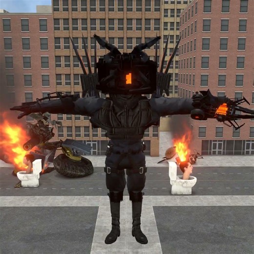 Watchman Doom #skibiditoilet