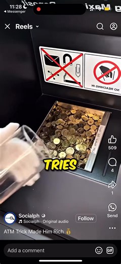 “Watch how this guy tricks the ATM and makes thousands…” If only it worked like that! 😂 Truth is I probably lost money doing it. Gotta love the Americans! 🤣 #coinxchange #coincollector #coincollecting #coins #ilovecoins #coinlover #australia #numismatics #noodling #collection #money #banknotes #royalaustralianmint #perthmint #cash #canberra #dollar #australianhistory | coinxchange