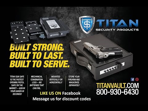 The BEST Defensive in Vehicle Handgun Safe | Titan Pistol Vault Review