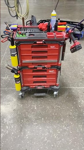 PDR tool cart tour! #paintdentremoval #paintlessdentrepair #dentlife #autobody #milwaukee