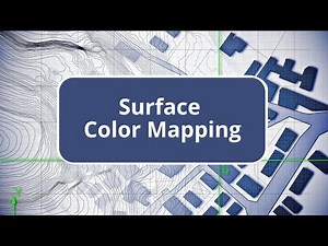 TBC - Surface Color Mapping - Surface Modeling Edition Commands