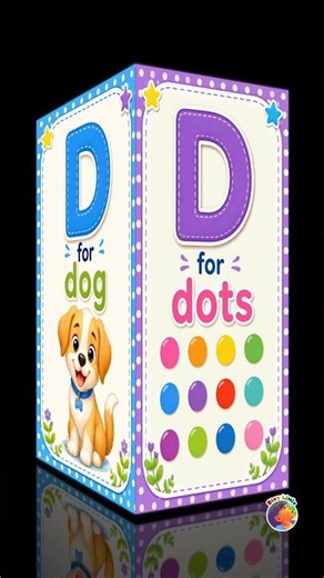 C for cat and C for cup, D for dog and d for dots || alphabet phonic song for kids
