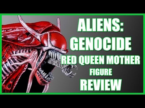 |NECA| ALIENS: GENOCIDE - Red Queen Mother Figure Review