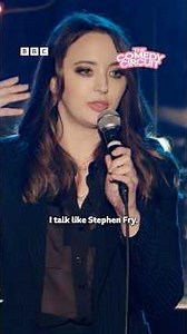 In Fern Brady's Head: Stephen Fry... Reality: A Barking Dog 😂 #thecomedycircuit