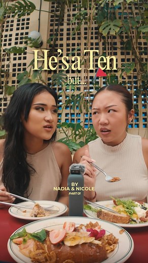 Nicole Lay on Instagram: "When your brunch date turns into a full-on He’s a 10 but… roast session 🤭 Should we do a part 2? 👀🚩"