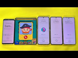 Crazy Incoming Fake Call Five Phone Samsung Z Fold, Realmi,S9,Z Flip Timer Feedback report BabyPhone