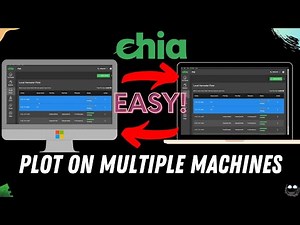 How to Farm and Plot Chia on Multiple Computers