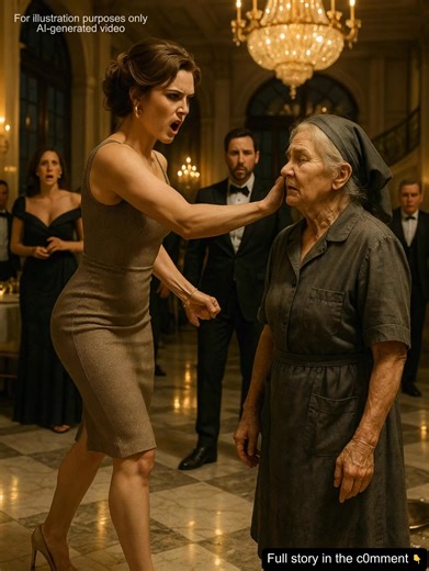 A Slap of Fate: She Struck a Cleaner… Not Knowing She Had Just Destroyed Her Golden Future Vanessa’s palm cracked across the old woman’s cheek — sharp, loud, final. In her mind, it was nothing more than disciplining a lowly servant: wrinkled, slow, and in her way. But destiny has cruel humor. Because the woman she’d just humiliated… was no maid at all. She was the mother of Derek Okoro — billionaire heir, and Vanessa’s soon-to-be husband. Worse still, this “cleaner” was the one person whose word
