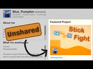 Unshared Featured Project Bug in Scratch 3.0