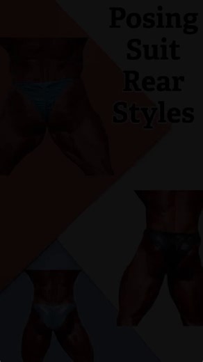 Your posing suit should highlight your physique — not hide it.Rear style matters more than most competitors think:Full, Brazilian, Rio, TangaStandard vs Cinched vs GatheredIf you’re stepping on stage, you need to understand this. 💪