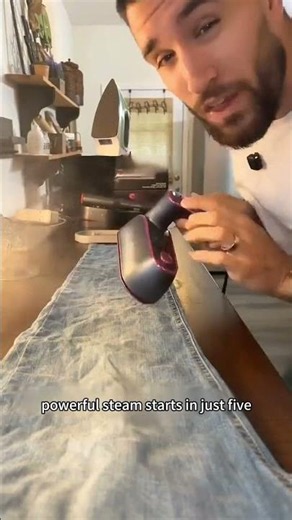 Foldable Handheld Steamer with 180° Rotating Handle ✨