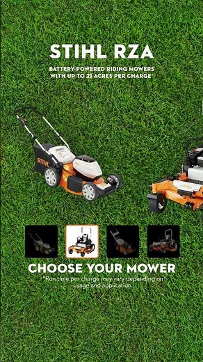 Choose your mower​