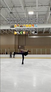 How do I explain this to someone? #figureskating #iceskating #mid20s
