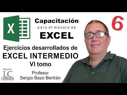 12 EJERCICIOS de EXCEL INTERMEDIO para PRÁCTICA - Parte 6