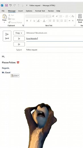 Recall #Outlook email للتراجع أو لسحب ايميل مرسل من خلال برنامج الأوت لوك . . . #exceltricks #exceltips #dataanalytics #finance #business #tutorials #learning #accounting #excel_learning #study #spreadsheets #SQL #server #corporate #work #company #الاكسيل #scroll #English #تعلم #Math #Mail #outlook #recall