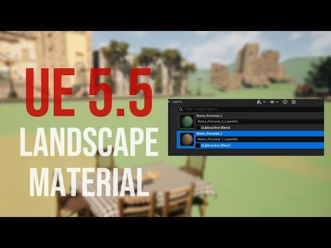 Fix Landscape Material Painting in Unreal Engine 5.5 in 1 minute