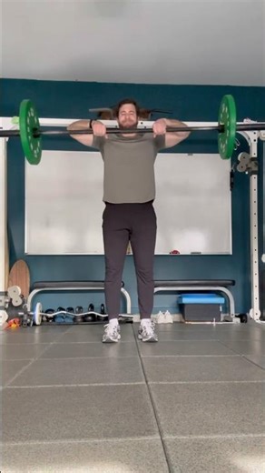 Barbell upright row #shoulderworkout