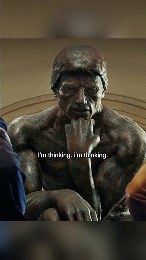 🗿“I’m Thinking!”｜Larry‘s Plea to The Thinker Backfires｜Night at the Museum 2 Comedy Statue Scene