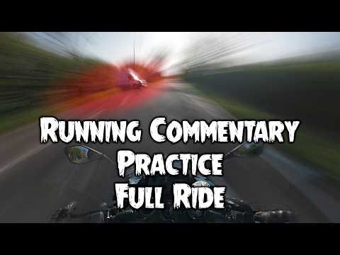 Advanced Motorcycle Running Commentary | Kawasaki Z1000SX | IAM & IPSGA Practice
