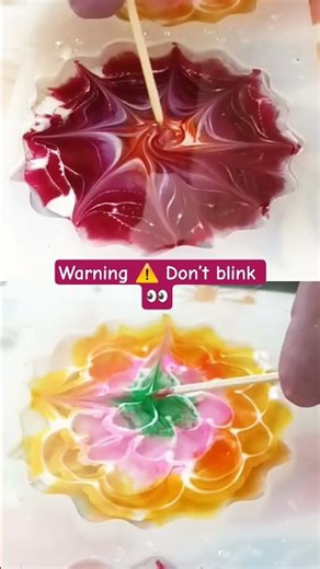 Satisfying spiral that looks like a 3D flower 🌸✨| Resin Art