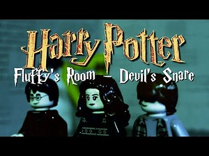 LEGO Harry Potter - Fluffy & Devil’s Snare (stop-motion)