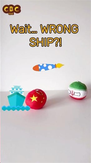 👉 WRONG SHIP?! 💀 | China vs Iran #shorts