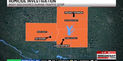 Homicide investigation leads to discovery of body during traffic stop