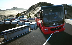 旅游巴士模拟 #9开客车带乘客山路劈弯，这路真难走！1.6.30版本更新-2020/2/11直播-Tourist Bus Simulator-班长大哥大