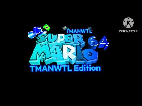 super Mario 64 logo remake