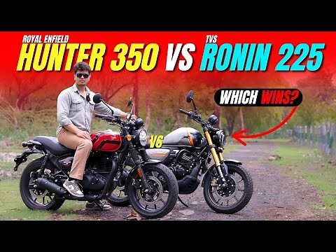 2025 RE Hunter 350 VS TVS Ronin | Best Bike for you under 2 Lakh?