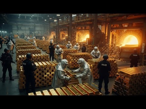 Inside the Secret Gold Factory: How Pure Gold Is Really Made