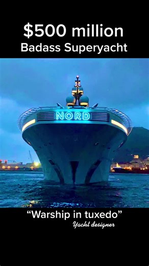 NORD - New Lurssen Superyacht Styled Like a Warship
