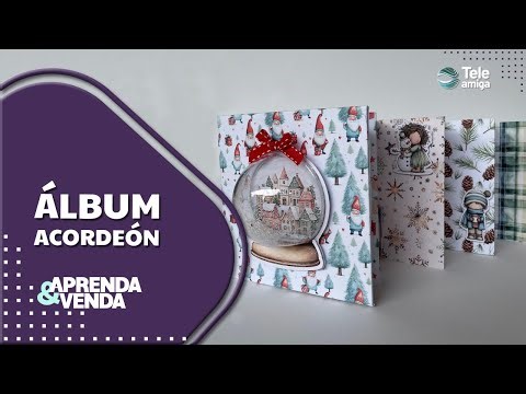 How to Make an Accordion Album Step by Step | Ideal for Gifting or Decorating #telefriend