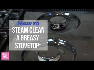 How to Clean a Stove Top and Greasy Range Hood Fast!!