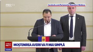 1.8M views · 21K reactions | Procesul de moștenire a averii va fi modificat. Soțul sau soția vor fi reintroduși în prima clasă de moștenire, astfel încât dacă unul se stinge din viață, bunurile adunate în doi să revină automat celui rămas viu - VIDEO | ProTV Chişinău | Facebook